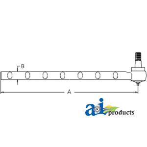 A-D8NN3280GA Tie Rod (RH)