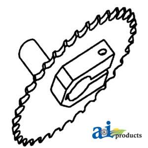 A-H97547 Sprocket, Shoe Driven
