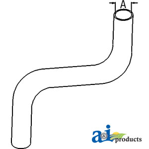 A-R110670 Radiator Hose, Upper