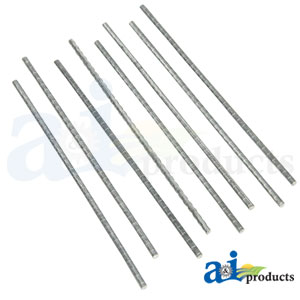 A-14992 Replacent 7" Hinge Pin Corrugated, Pkg/8