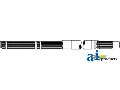 A-H202940 Shaft, Feeder House, Lower (Narrow)
