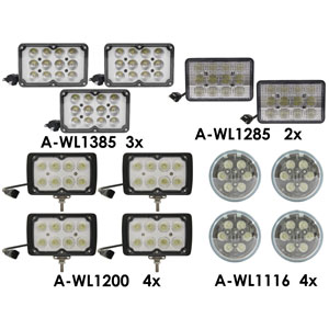 A-WL9394KT Light Kit, LED, 13 Lights