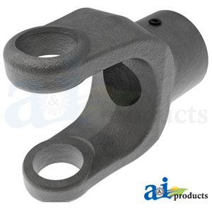A-800-4423 Round Bore Implement Yoke (w/ Keyway & Set Screw)