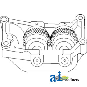 A-D3NN6A311A BALANCER, 39 TOOTH GEARS, 12.7MM TEETH