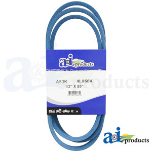 A-A83K Aramid Blue V-Belt (1/2" X 85" )