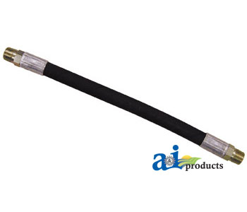 A-PHA2W38108 3/8" Hydraulic Hose Assembly, Rigid x Rigid Male NPT, 108