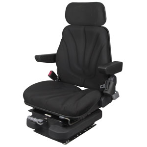 A-F10M4100 Seat, F10 Series, Low Pro Mechanical Suspension, Black Cloth