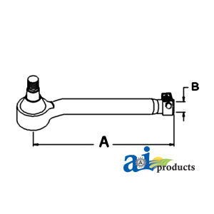 A-AL68255 Tie Rod (RH)
