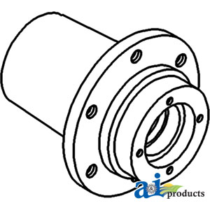 A-155193A Hub, Front Wheel (6 Bolt)