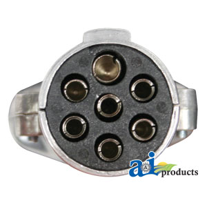 A-VLC2120 Trailer Magnetic Light Kit w/ Case, 39', 7 Pin Plug (North America)