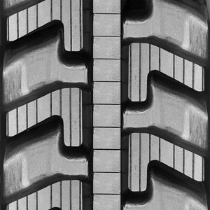 A-2304872T Rubber Track, T Tread Pattern, 230X48X72T RTS INTERCHANGABLE LINK TRACK