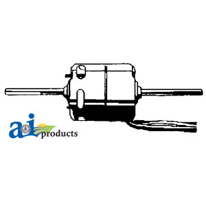 A-4339305 Blower Motor (12V, 5/16" X 3 1/4" shaft, Rev rotation, 3sp)