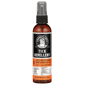 A-B1GTK412 Grandpa Gus's Tick Repellent, 4 oz, USA Only