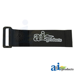 A-CS2838 Cinch Strap, Hook and Loop, STD, Adj Dia 2.8"-3.8" (10 pk)