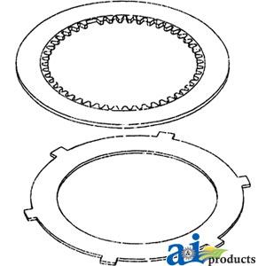 A-68802C91 PTO Clutch Disc Kit, Consist Of