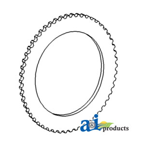A-C8AP7B442A PTO Clutch Plate, External Splines