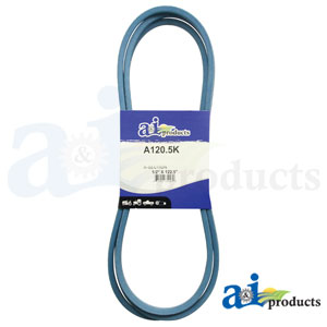A-A120.5K Aramid Blue V-Belt (1/2" X 122.5")