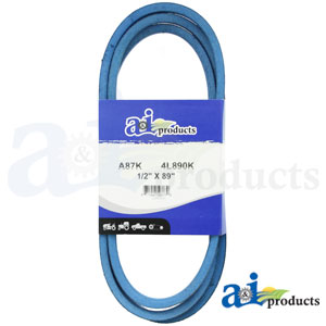 A-A87K Aramid Blue V-Belt (1/2" X 89" )