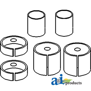 A-FABKIT01 Bushing Kit, Front Axle