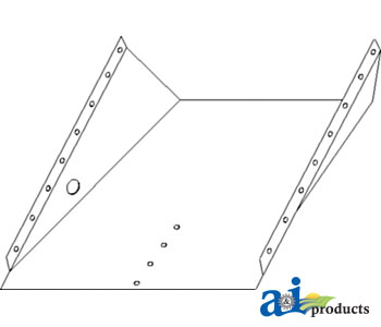 A-1322461C1 Bottom Assembly, Shoe Return Pan