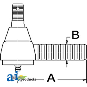 A-70207725 Tie Rod End (RH)