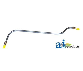 A-51498DX Fuel Line, Strainer To Carburetor w/ Nuts