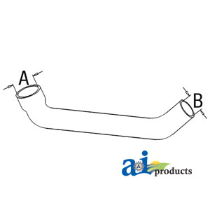 A-532680R1 Radiator Hose, Upper
