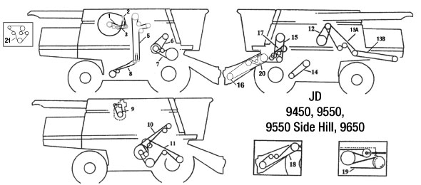 A-AH127866 Belt, Unloading System (Set/2)