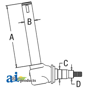 A-70272281 Spindle (RH/LH)