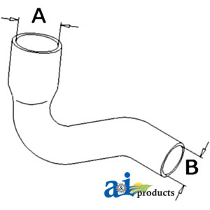 A-70256374 Radiator Hose, Lower
