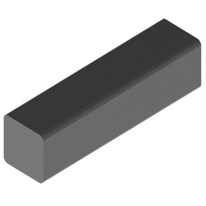 A-400-0019 Shaft, 1 3/16" Square
