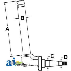 A-534288R91 Spindle (RH/LH)