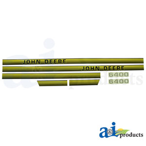 A-JD6400 Hood Decal