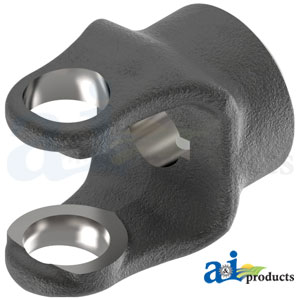 A-800-1013 Implement Yoke, 13/16" Round Bore, 1/4" Keyway, W/ Set Screw