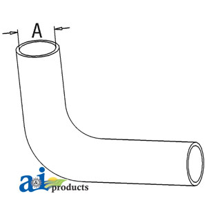 A-1669805M1 Radiator Hose, Top