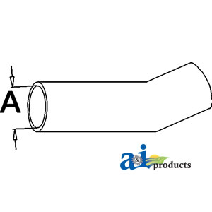 A-890195M1 Radiator Hose, Upper