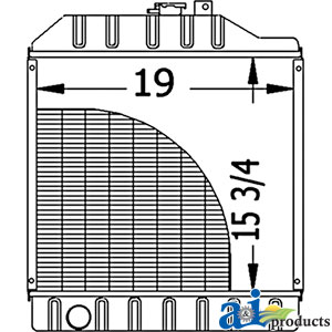 A-RE70733 Radiator