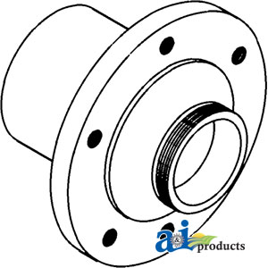 A-70261418 Hub, Wheel (for use w/ threaded hub cap)