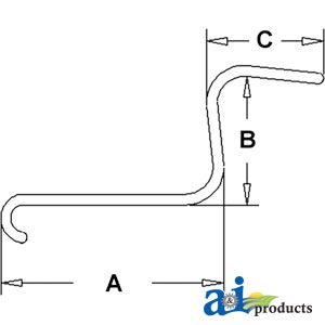 A-115663001 Rake Tooth
