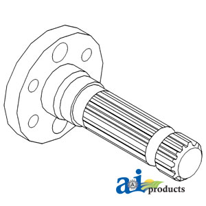 A-AT20095 Shaft, PTO (1000 RPM)