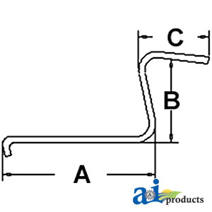 A-36133 Rake Tooth (Short)