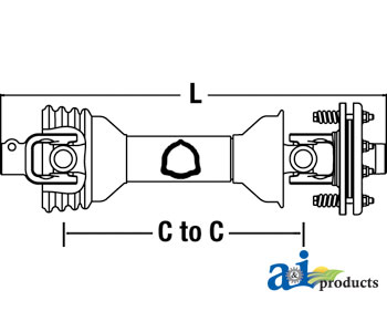 A-826-022C Driveline; Complete