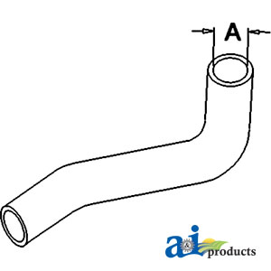 A-SBA310160840 Radiator Hose, Upper