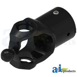 A-851-1420 Round Bore Implement Yoke (w/ Keyway & Pinhole)