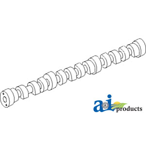 A-1802337C91 Camshaft; 6 Cylinder 400 Series Diesel
