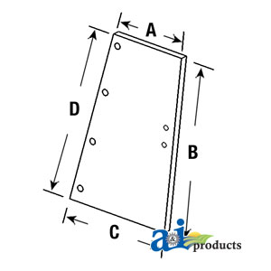 A-1250436C2 Glass, Rear, Quarter (RH/LH)