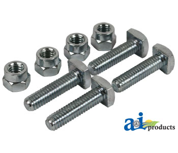 A-26A1-B Battery Bolts & Nuts, Square Head, 5/16