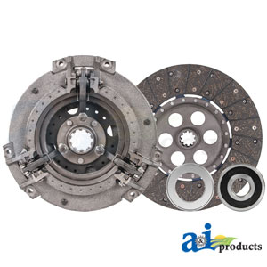 A-CLK108 Clutch Kit: 11", Pressure Plate, Trans Disc, Release Bearing, Pilot Bearing