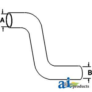 A-SBA310160290 Radiator Hose, Upper