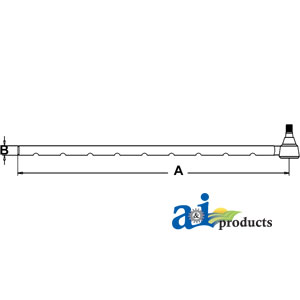A-C7NN3280D Tie Rod, Long